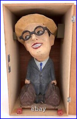 French Papier Mache Passe BouleCarnival Game Harold Lloyd Figure, Early 1920s