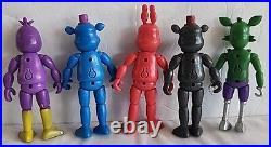 Funko FNAF Five Nights at Freddy's 5 Action Figure LOT OF 5 VTG Collectible Toy