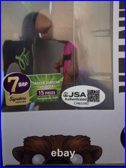 Funko POP! TMNT SPLINTER #73 Signed Darren Dunstan JSA COA RARE 7BAP Protector