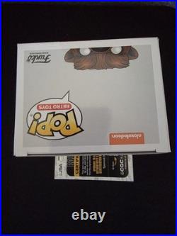Funko POP! TMNT SPLINTER #73 Signed Darren Dunstan JSA COA RARE 7BAP Protector