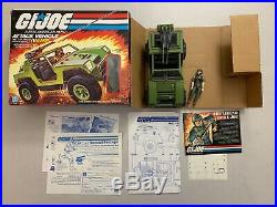 G. I. Joe Attack Vehicle (vamp) Near Complete Figure Included Vintage Hasbro Toy