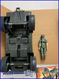 G. I. Joe Attack Vehicle (vamp) Near Complete Figure Included Vintage Hasbro Toy