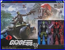 G. I. Joe Classified Series #218, Snake Eyes & Varmint ATV Vs. Stealth Viper