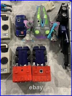 G1 Transformer Lot 100% Authentic Vintage toys Extras Optimus Prime Hosehead