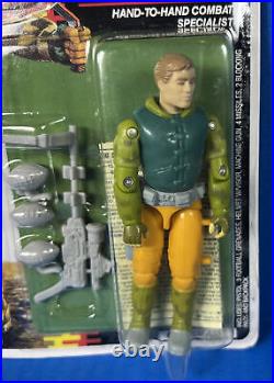 GI Joe CAPT GRID IRON Vintage Toy Action Figure 3 3/4 MOC 1989-1990