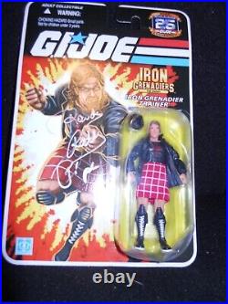 GI Joe Collectors Club 2007 Convention Exclusive ROWDY RODDY PIPER SIGNED MOC