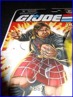 GI Joe Collectors Club 2007 Convention Exclusive ROWDY RODDY PIPER SIGNED MOC