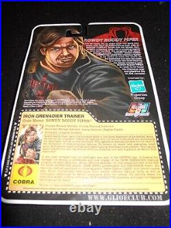 GI Joe Collectors Club 2007 Convention Exclusive ROWDY RODDY PIPER SIGNED MOC