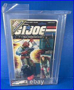 GI Joe DEEP SIX AFA85 Vintage Graded Toy Figure MOC 1989