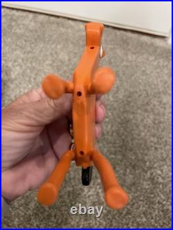 GUMBY and POKEY Vintage Jeep by Lakeside Toys 1966, pressed metal, with figures