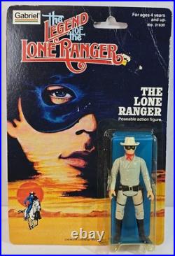 Gabriel The Legend Of The Lone Ranger 3.75 Lone Ranger Action Figure Vtg NOS