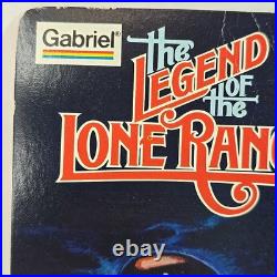 Gabriel The Legend Of The Lone Ranger 3.75 Lone Ranger Action Figure Vtg NOS