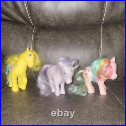 Generation 1 My Little Pony Vintage 1983 Collector's Case with 17 Pony Figures Lot