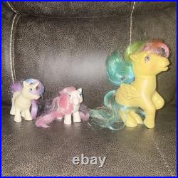 Generation 1 My Little Pony Vintage 1983 Collector's Case with 17 Pony Figures Lot
