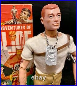 Gi Joe Adventurer Vintage With Original Box #7905 1969