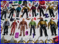 Gigantic Lot of Vintage Playmates Star Trek Action Figures and Accessories