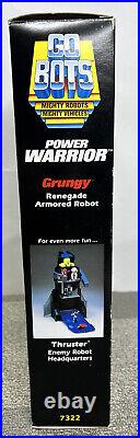 GoBots Power Warrior Grungy 1985 Renegade Armored Robot Tonka Vintage 80's Toy