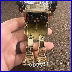 Gold Lightan Figure Robo Anime Action Toy Retro Hero Vintage Crystal Cut Japan