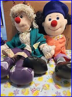 Granny Garbanzo 1997 The Big Comfy Couch Plush And Loonette 24 Rare Vintage Toy