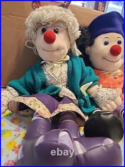 Granny Garbanzo 1997 The Big Comfy Couch Plush And Loonette 24 Rare Vintage Toy