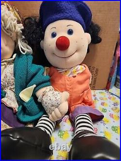 Granny Garbanzo 1997 The Big Comfy Couch Plush And Loonette 24 Rare Vintage Toy