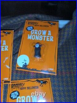 Grow A Monster Vintage Toy Figures Lot Of 4