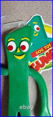Gumby with tags vintage and rare dog toy