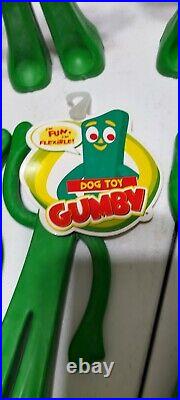 Gumbys with tags vintage. Mint Condition. Rare dog toy
