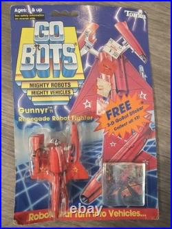 Gunnyr 71 Go-Bots Tonka Carded Vintage Action Figure withHologram 1985