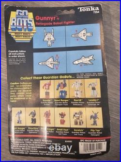 Gunnyr 71 Go-Bots Tonka Carded Vintage Action Figure withHologram 1985