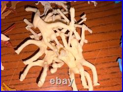 HUGE LOT 300+ 1960s Timpo Toys England Cowboys Indians Horses Tim Mee Mixed VTG