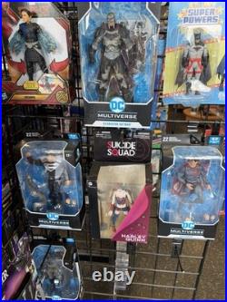 HUGE MARVEL AND DC COMICS TOY LOT! BRAND NEW VINTAGE AND MODERN! 75 Total
