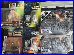 HUGE STAR WARS TOY LOT VINTAGE MODERN BRAND NEW! 90 Pieces