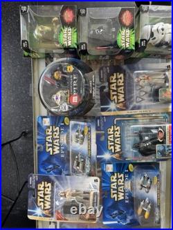 HUGE STAR WARS TOY LOT VINTAGE MODERN BRAND NEW! 90 Pieces