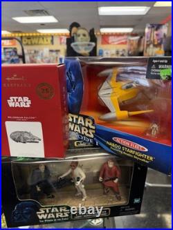 HUGE STAR WARS TOY LOT VINTAGE MODERN BRAND NEW! 90 Pieces