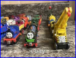 HUGE Thomas The Train Toy Lot Vintage Trains Lot Of 38