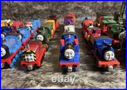HUGE Thomas The Train Toy Lot Vintage Trains Lot Of 38