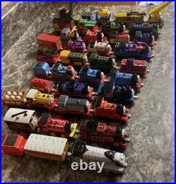 HUGE Thomas The Train Toy Lot Vintage Trains Lot Of 38