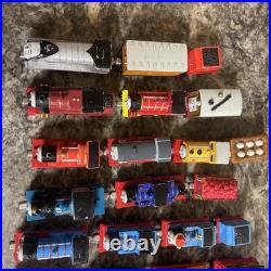 HUGE Thomas The Train Toy Lot Vintage Trains Lot Of 38
