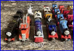 HUGE Thomas The Train Toy Lot Vintage Trains Lot Of 38 (B)