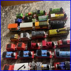 HUGE Thomas The Train Toy Lot Vintage Trains Lot Of 38 (B)