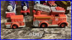 HUGE Thomas The Train Toy Lot Vintage Trains Lot Of 38 (B)