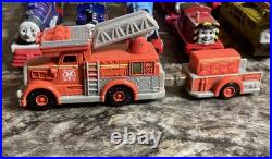 HUGE Thomas The Train Toy Lot Vintage Trains Lot Of 38 (B)