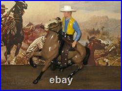 Hartland Gil Favor Rawhide figure horse saddle hat gun rifle