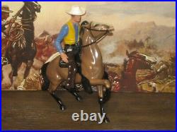 Hartland Gil Favor Rawhide figure horse saddle hat gun rifle