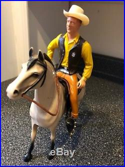 Hartland Gunsmoke's Matt Dillon Figure With Horse Complete EX +++
