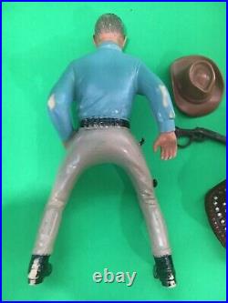 Hartland JOSH RANDALL 7 Figure with HORSE, Hat, Gun, Saddle WANTED DEAD Or ALIVE
