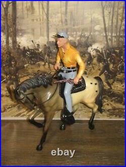 Hartland Rebel Johnny Yuma figure horse saddle hat gun shotgun