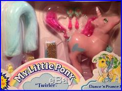 Hasbro MLP My Little Pony Dance N Prance G1 DJ Swinger Twirler Doll Figures MIB