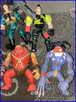 Hasbro Small Soldiers Vintage Figure Toy Lot Archer Talking Chip/ Gorgonites 98